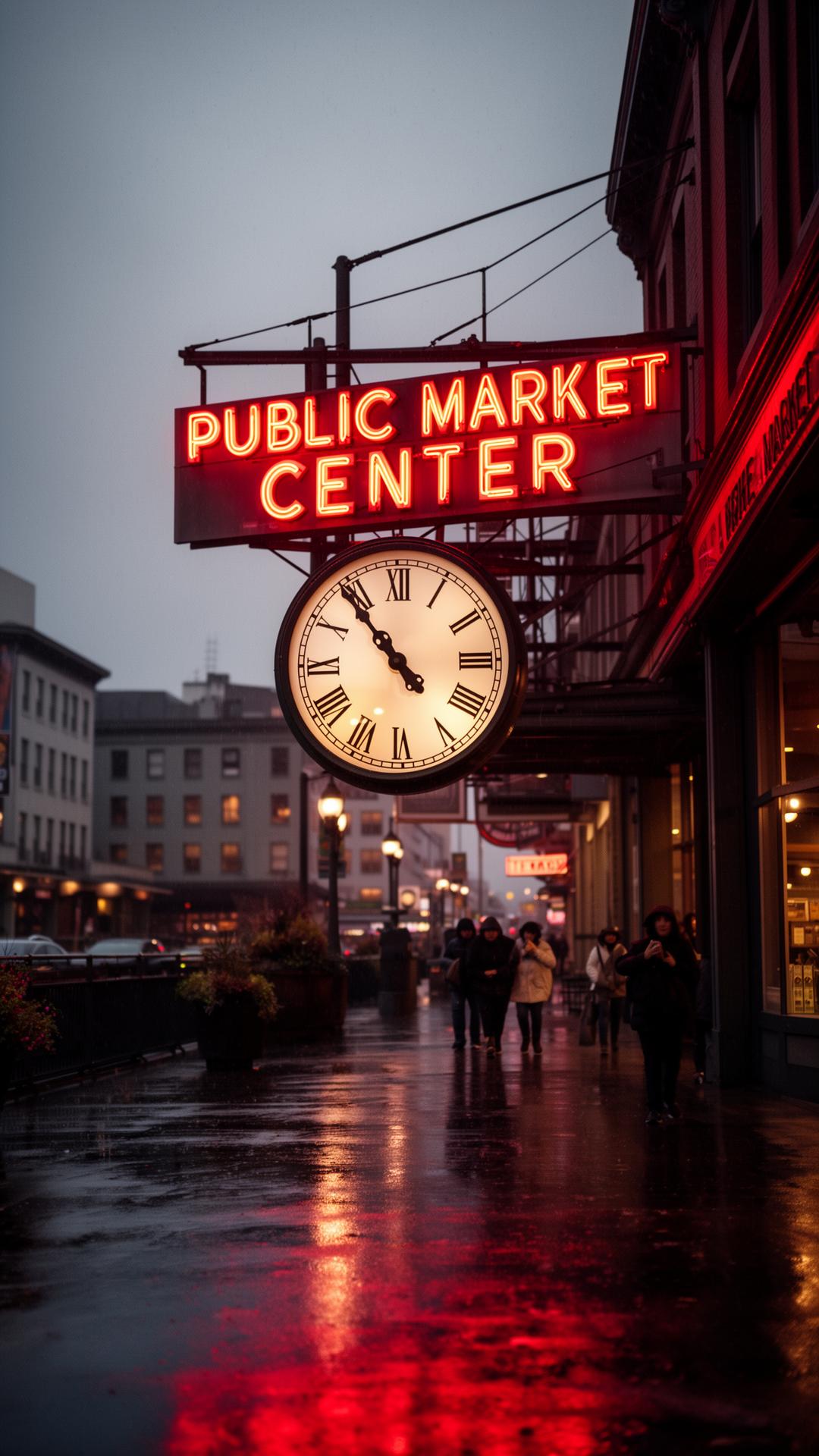 Pike Place Market Clock